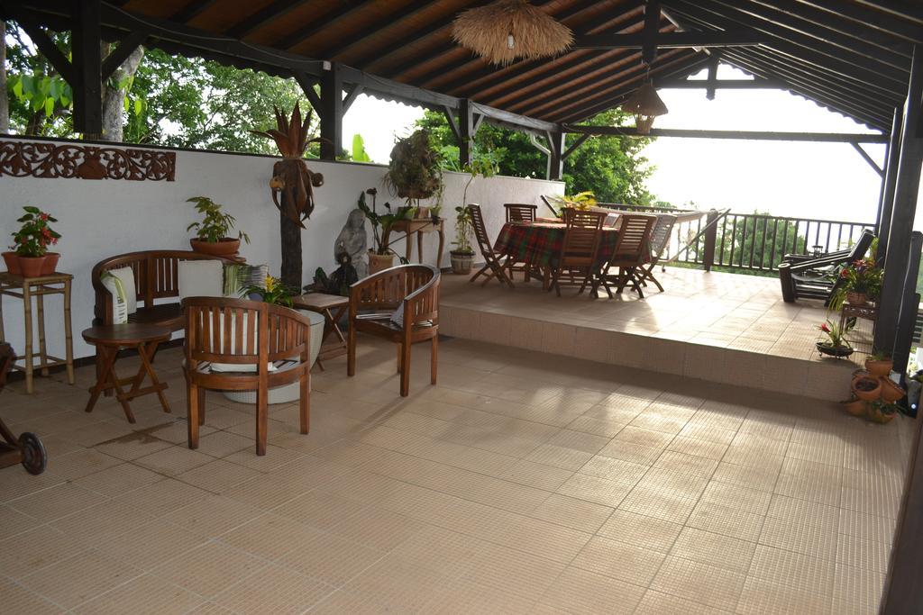 La Nicotoria Haut De Villa T4 Deshaies Buitenkant foto